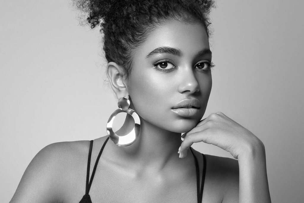 woman after under eye filler in Los Gatos